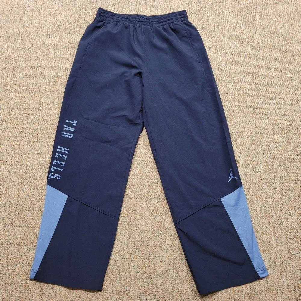 Jordan‎ UNC Tar Heels Tracksuit Men Small Navy Blue Dri-FIT Warmup Jacket Pants